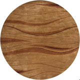 Aadi Abstract Hand-Knotted Brown/Tan Area Rug