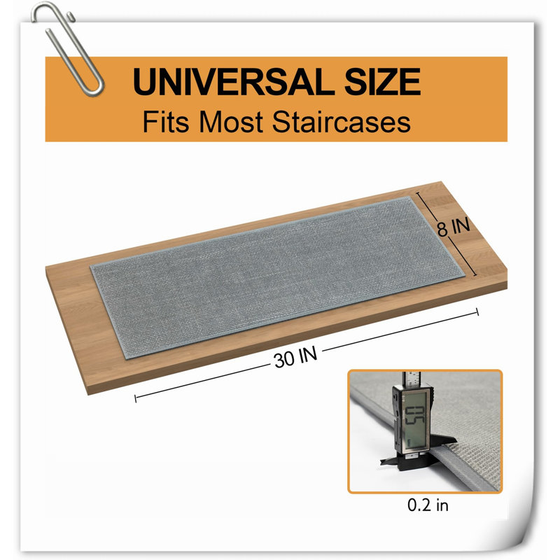 Britleigh Non-Slip Stair Tread, Grey