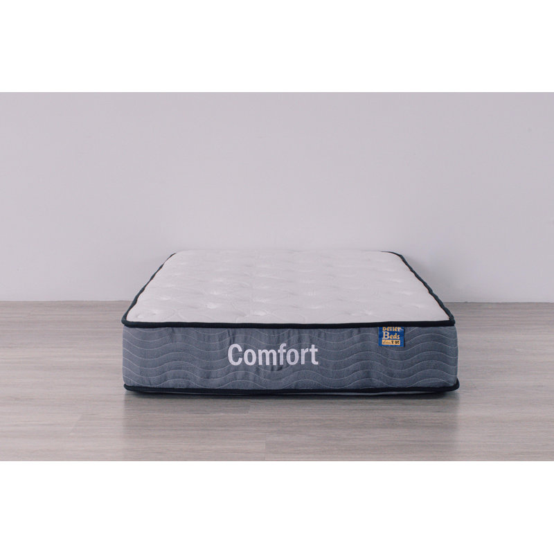 8" Pocket Coil Quilted Spring Mattress, Twin