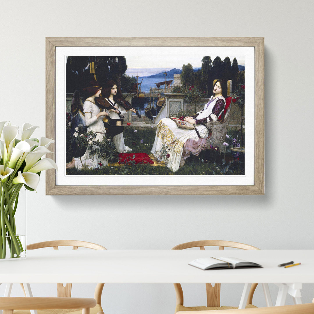 Saint Cecilia by John William Waterhouse - Picture Frame Painting