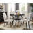 Durst Round Metal Base Dining Table-812876720-828378394