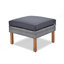 Ensemble de meubles de patio en rotin 9 pièces, ensemble de conversation extérieur, ensemble de canapé modulaire en rotin PE avec table basse