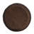 Faux Rattan Side Table For Both Indoor And Outdoor Use, Handmade Mgo, Brown