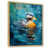Brown Floater Framed