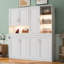 Lit escamotable simple à capacité simple - Lit pliant peu encombrant avec armoire de rangement et USB pour petits appartements-446832887