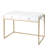 Ebinum Metal Base Writing Desk