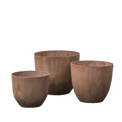 Ensemble de pots à fleurs 3 pièces