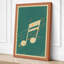 Musical Chairs Art Deco 1 Piece Wrapped Canvas Wall Art-692751200-692751208