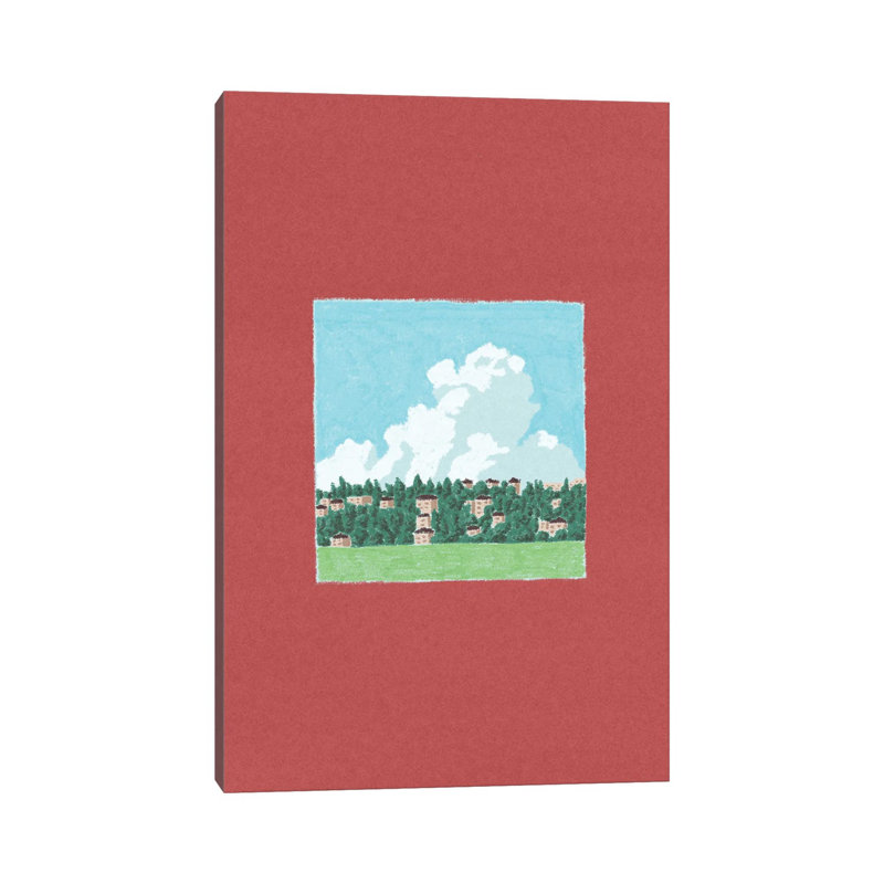 One Summer's Day - Reproduction d'art murale - Toile tendue, H 12 po x l 8 po, Toile tendue, Ne s’applique pas