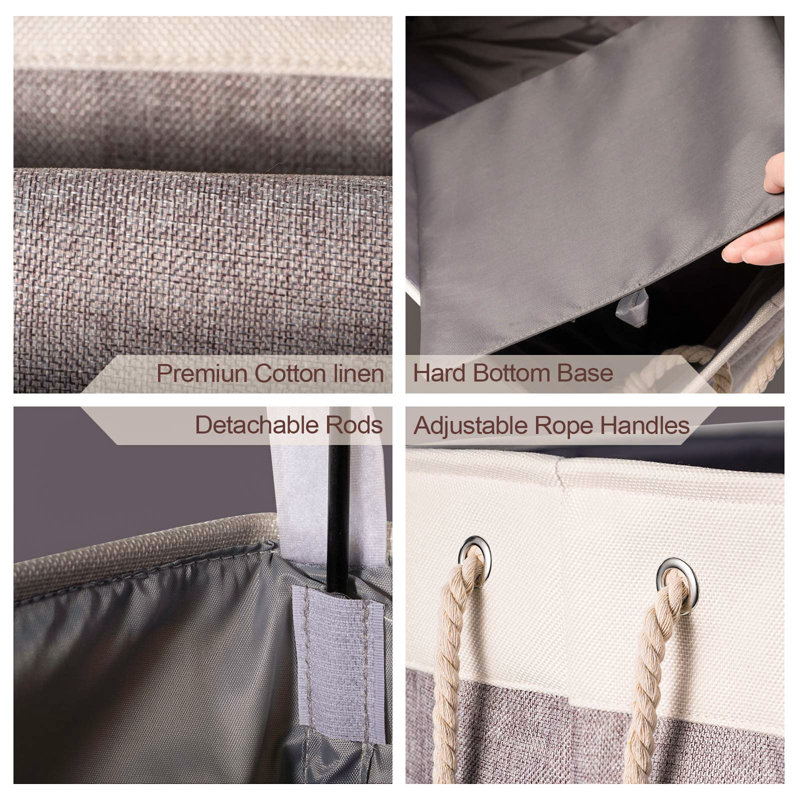 Laundry Hamper with Handles