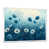 Cadre flottant blanc