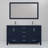 Jacques 60 in. W x 22 in. D Double Bath Vanity, Faucet Set and 58 in. Mirror-113024815-113024816
