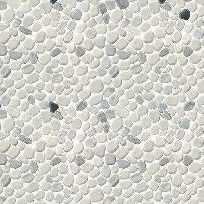 Carreau de mosaïque de plancher et de mur en marbre 12 po x 12 po à motif zébré chinois (1 pied carré / pièce)