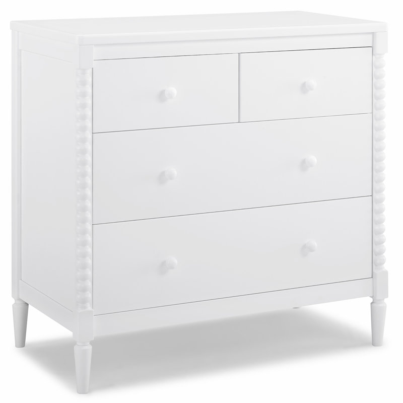 Saint Changing Table Dresser, Bianca White