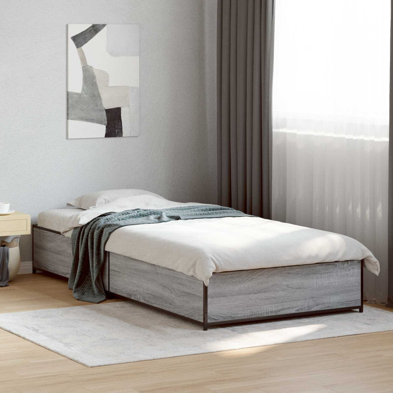 Bed, Grey Sonoma