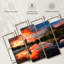 «Yosemite Park Sunset», reproduction d'art sur toile-1400638756