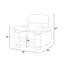 Chaise en similicuir Pingry-578869457