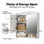 Wall Mounted Required Bathroom Cabinet