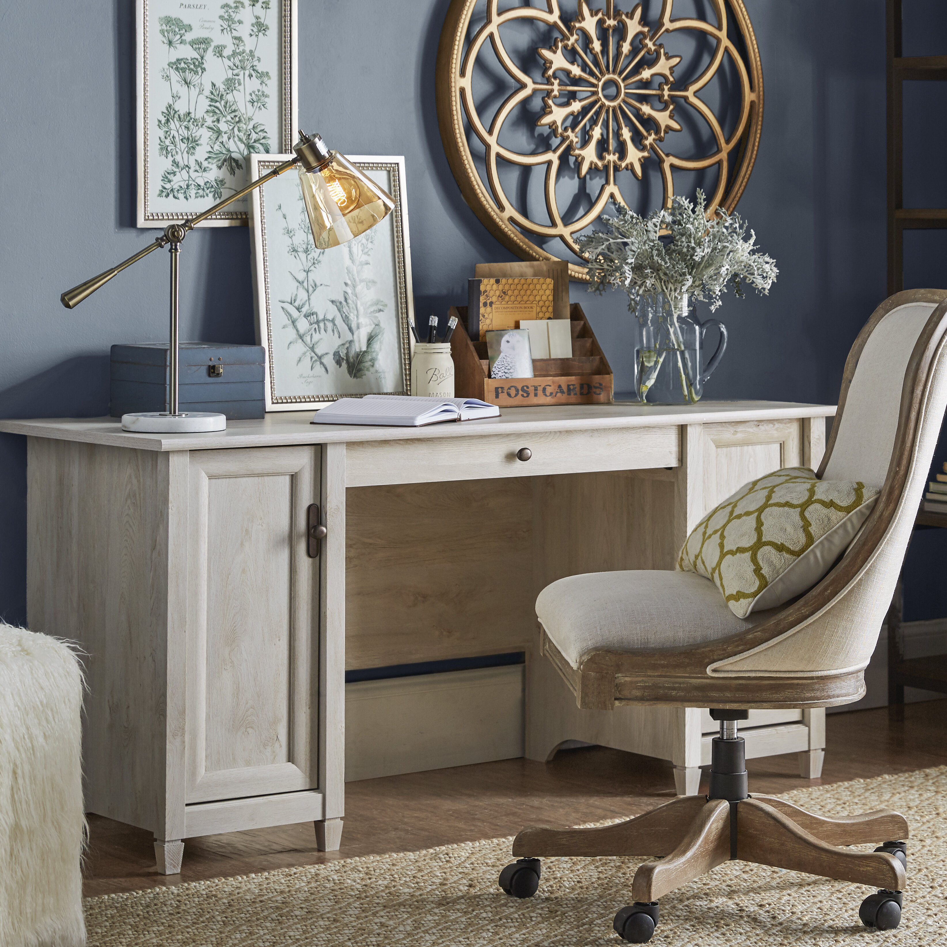 Lark Manor Aidean 59'' Unfinished Desk & Reviews | Wayfair