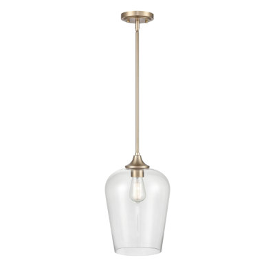 Luminaire suspendu à pot 1 lumière Scarlett-Leigh