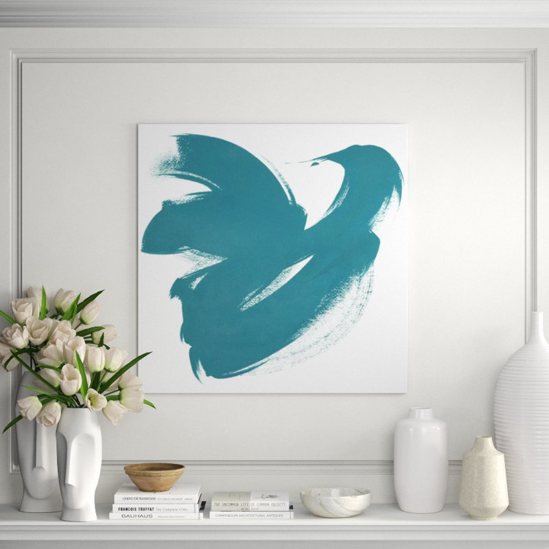 Color Rush III Print by Janice Sadler, Brush Gel, 20" H x 20" W