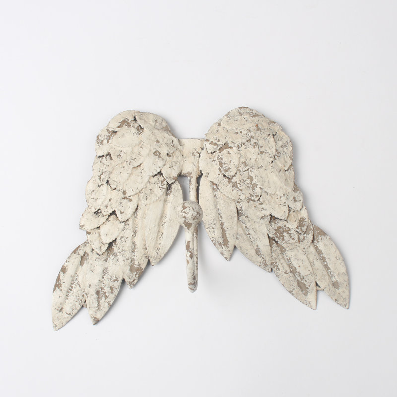 Sergio Metal Wall Mounted Required Wall Hook, Cream
