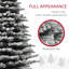 Arbre de Noël artificiel pin de montagne 6,5 pi HOMcom