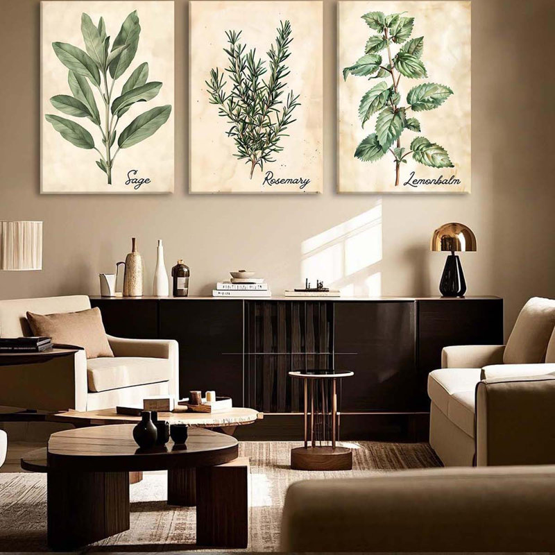 3 Piece Wrapped Canvas Print