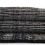 Tapis uni / rayé Liabah de couleur mûre / ivoire-1694629328