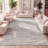 Phares Stripe Gray/Cream Rug-72019091