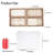 Wooden Jewelry Drawer Organizer Inserts, Stackable Jewelry Storage Tray Flat Stacking Display Case