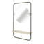 Fullilove Flat Mirror with Shelves-1735889113
