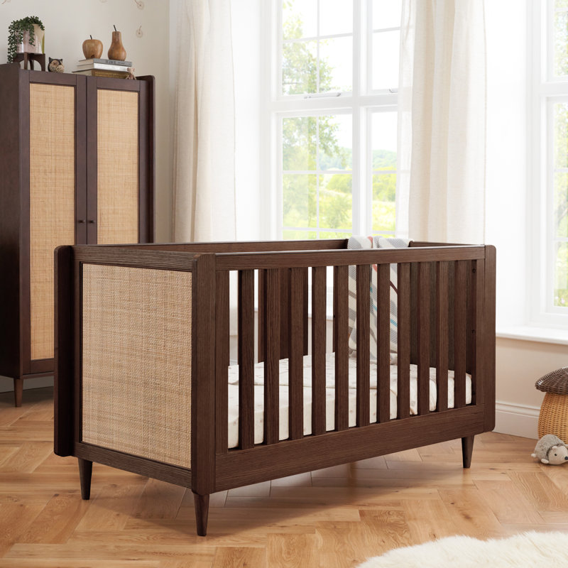Tutti Bambini Japandi 2pc Room Set, Warm Walnut