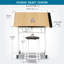 Table à dessin réglable en hauteur Crafton