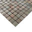 Rainbow Slate 1x1" Square Tumbled Mosaic Tile