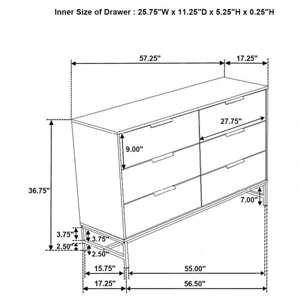 Dimensions du produit