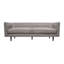 Canapé Madylin de 80 po de large avec accoudoirs en tissu et pieds en bois noir-475312003