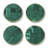 Lucas Malachite Mosaic Coaster, Set of 4