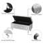 Voxto 37.4" Wide Faux Leather Tufted Rectangle Storage Ottoman-68341883