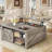 Veronike Square Farmhouse Lift Top Coffee Table -665614765