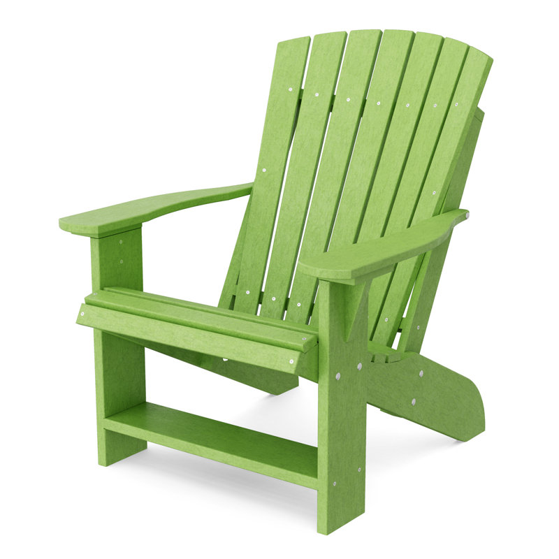Heritage Adirondack Chair, Lime Green