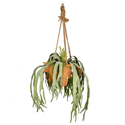 22'' Faux Fern Plant in Ceramic Pot