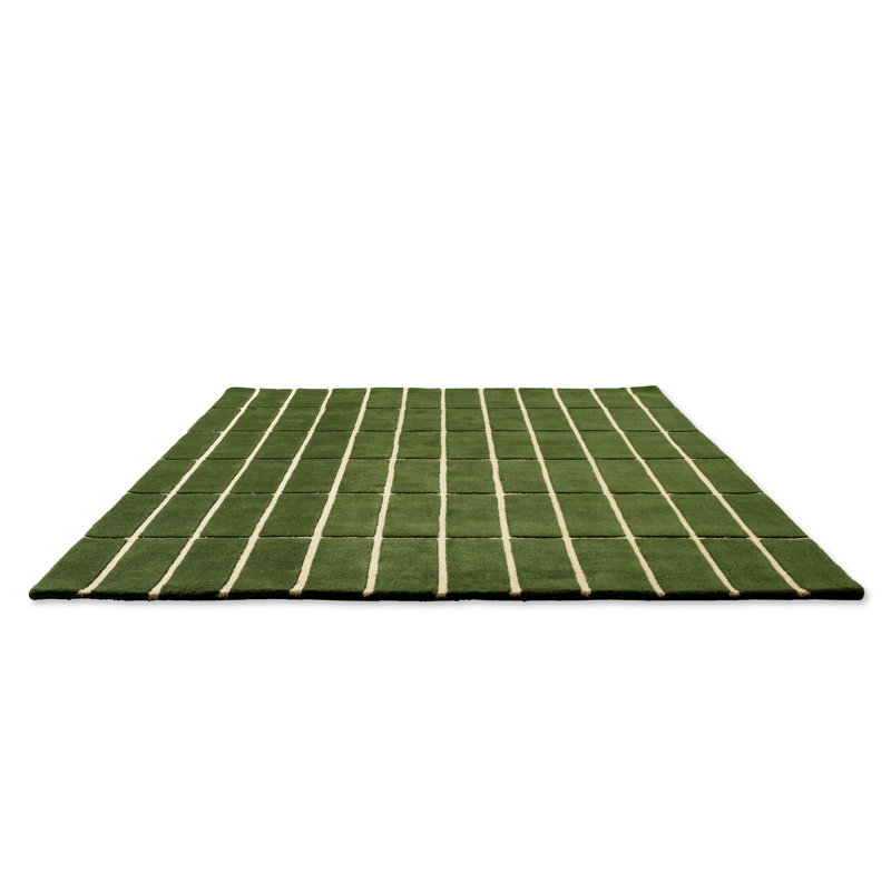 Tiiliskivi Green | 132907, Rectangle  8'2" x 11'6", Green