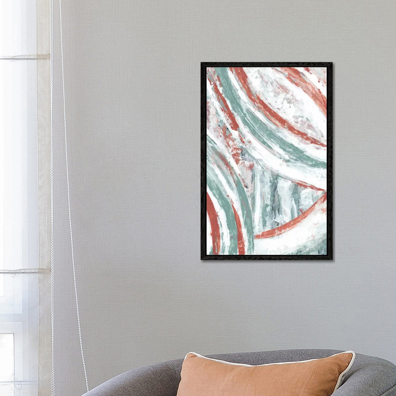 Story Arc II by Renée Stramel - Floater Frame Gallery-Wrapped Canvas Giclée on Canvas, Black, 66.04 cm H x 45.72 cm W