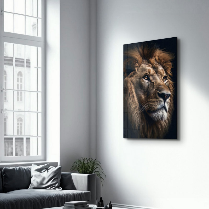 Elegant Tempered Glass Wall Art Painting | 100% Tempered Glass, Thickness: 0.16 inches | UV Printed for Vibrant Colors & Durability | Perfect for Home Decor & Modern Aesthetics