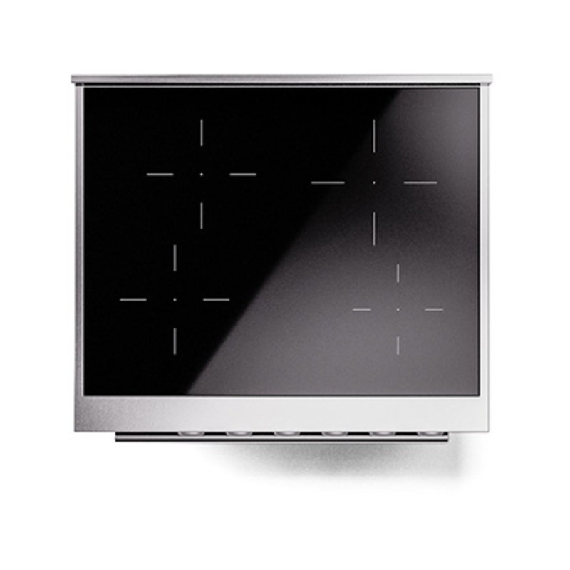 Cuisinière à induction 30 po ILVE Professional Plus II, Graphite mat / acier inoxydable