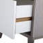 Ensemble de 2 tables de chevet avec compartiment de rangement et tiroir