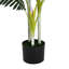 Arbre artificiel 61 po de 2 en pot, ambiance d'îlot tropical, branches réalistes, facile à entretenir, décor à 2, sensation, pré-empoté, sans assemblage, feuilles pour