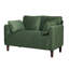 Causeuse moderne en velours côtelé 48 "-1227985084