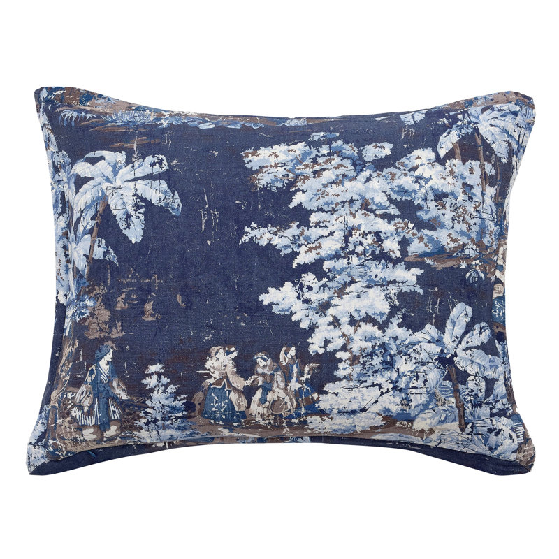 Provence Toile Throw Pillow
